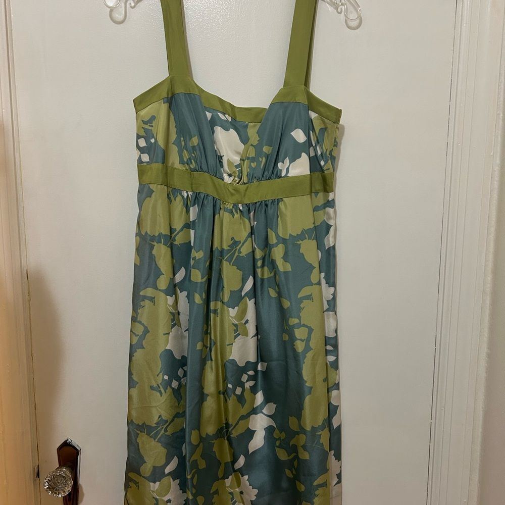 Max & Cleo Olive Green Dress